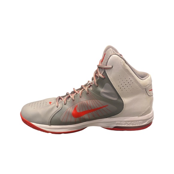 Nike air max equalizer II men’s basketball shoes size 15 red white and gray - Picture 3 of 12